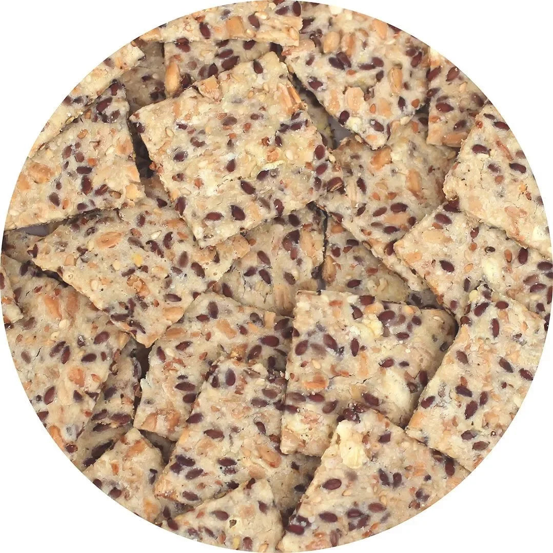 crackers au fromage de brebis de chez snack et moi - nuten