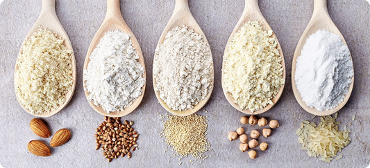 Sans gluten : Le guide des farines alternatives