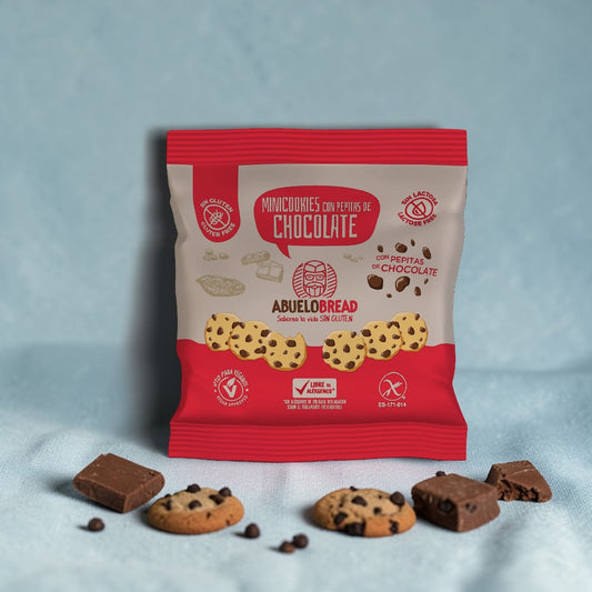 Mini cookies aux pépites de chocolat