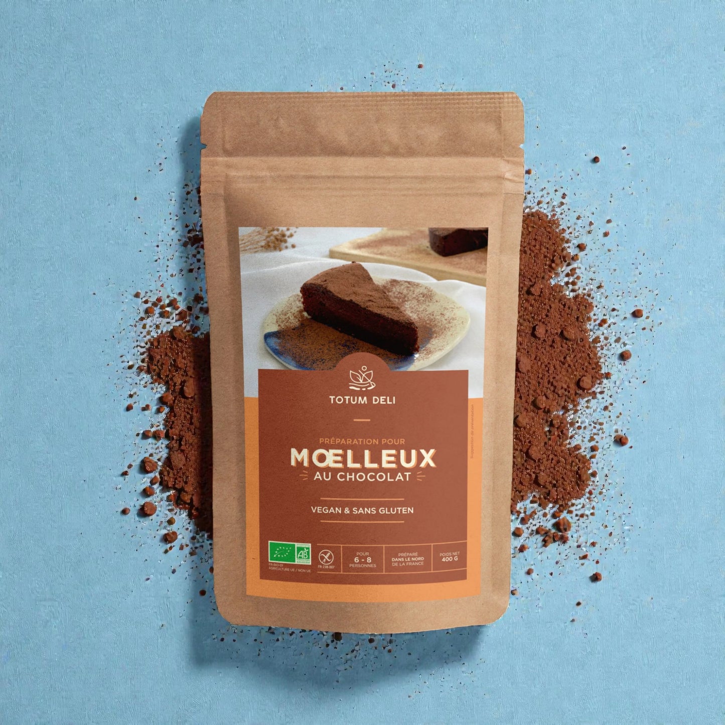 Préparation pour moelleux au chocolat