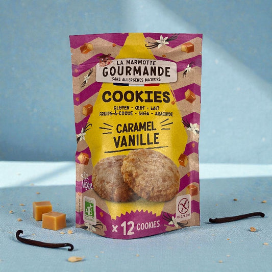 Cookies caramel & vanille