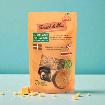 Crackers au fromage de brebis