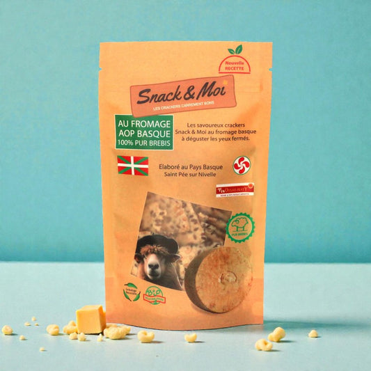 Crackers au fromage de brebis