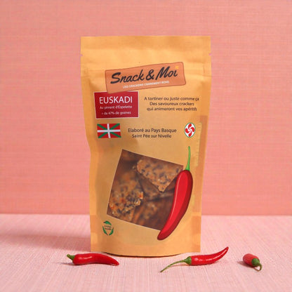 Crackers au piment d'Espelette