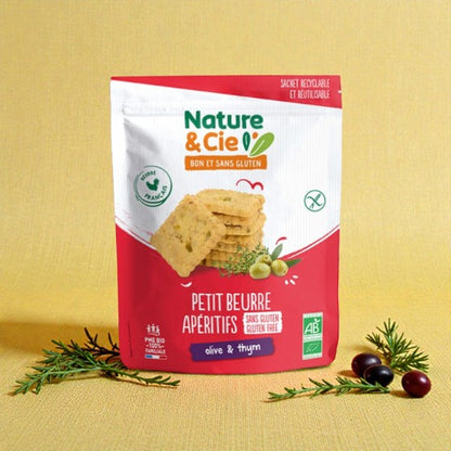 Petit-beurre apéritif olive & thym