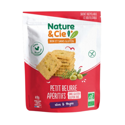 Petit-beurre apéritif olive & thym