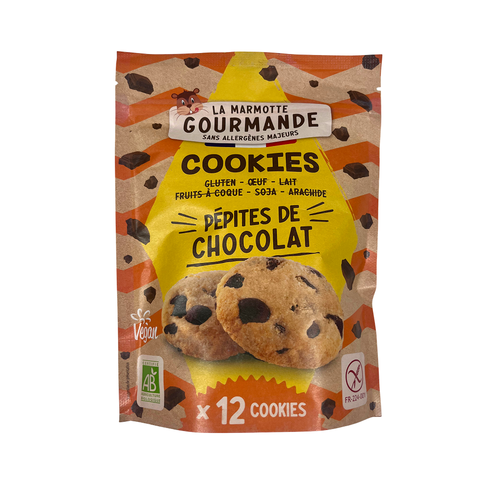 Cookies aux pépites de chocolat