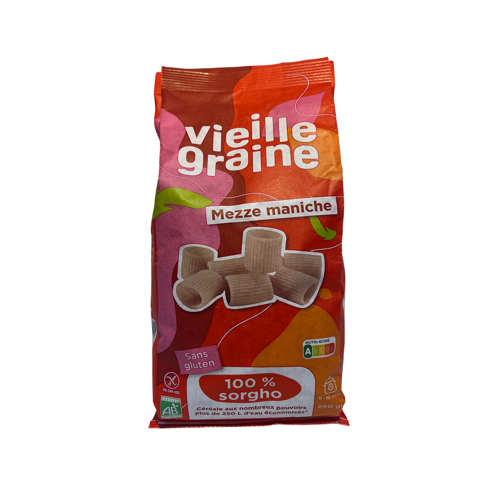 Mezze maniche de sorgho bio