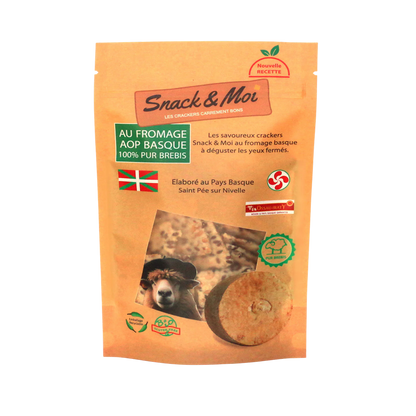 Crackers au fromage de brebis